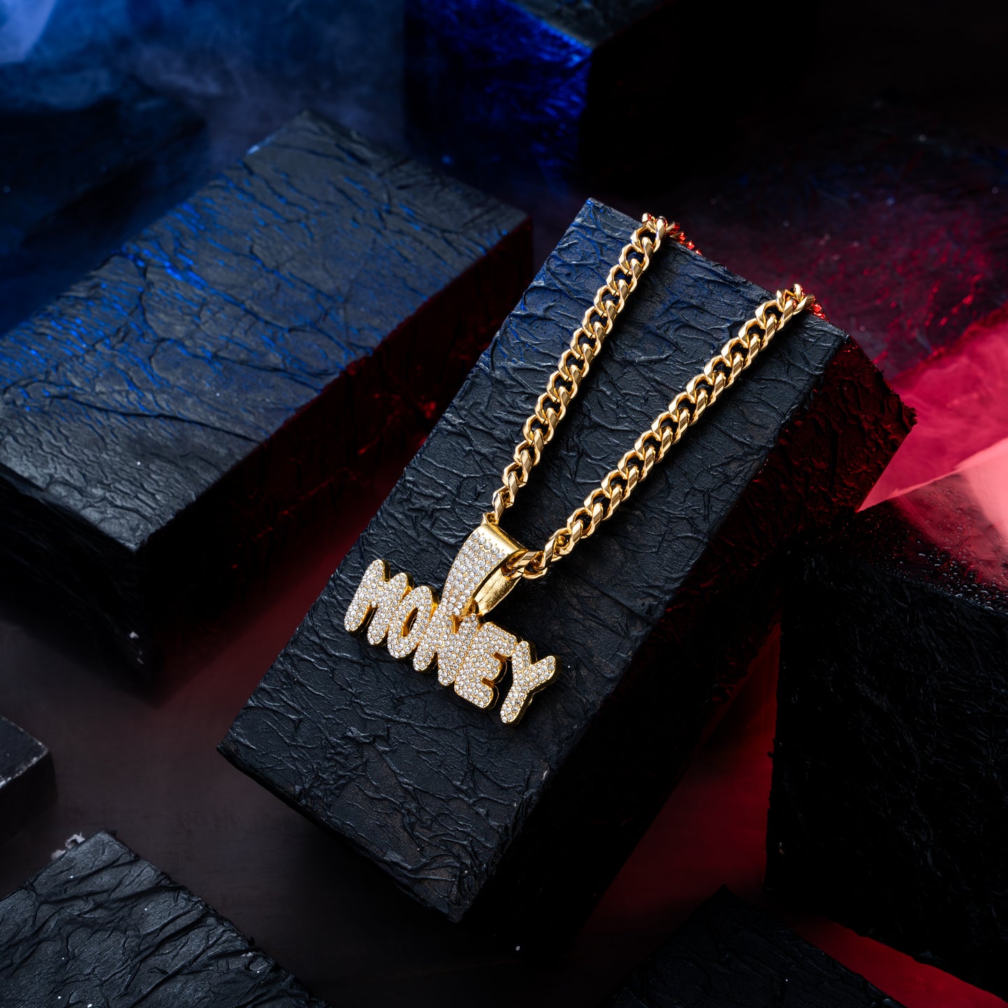 Money Maker  Gold chain With Diamond Pedant GPCP003