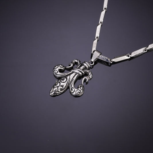 VOLOS SILVER PEDANT NECKLACE