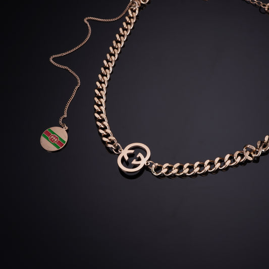 TRADITIONAL ROSEGOLD NECKLACE