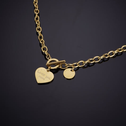 LOVE GOLD NECKLACE