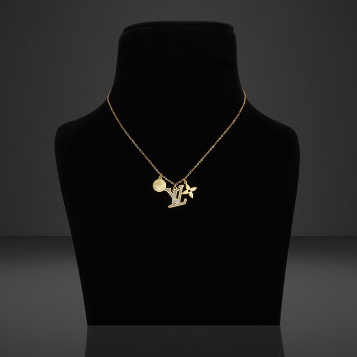 LOOPER GOLD NECKLACE