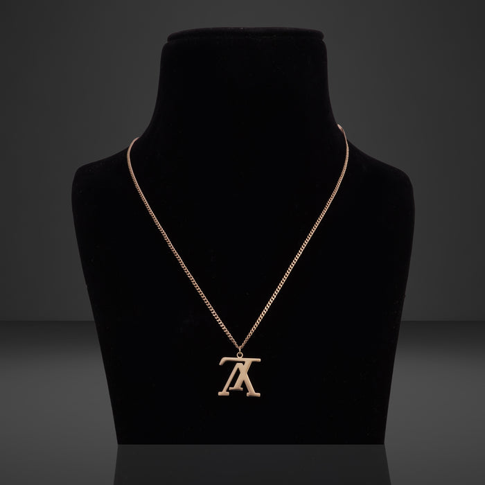 VENTRICULAR ROSEGOLD NECKLACE